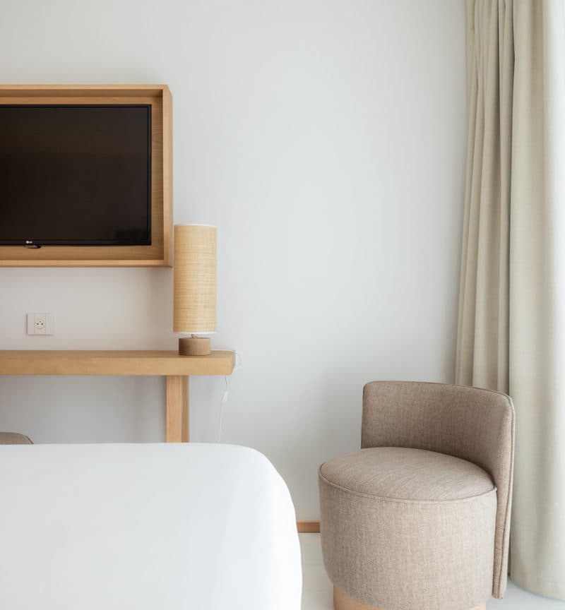 chambre et télévision