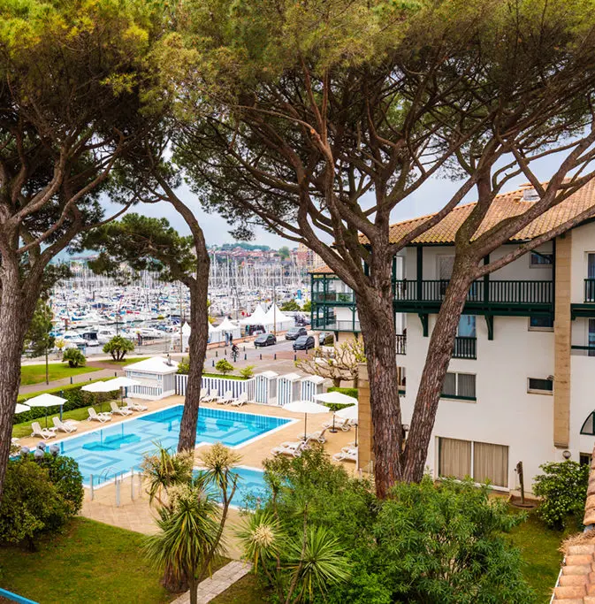 vue piscine